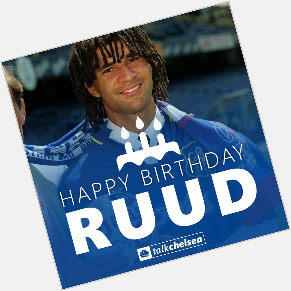 Happy Birthday to the great Ruud Gullit!   