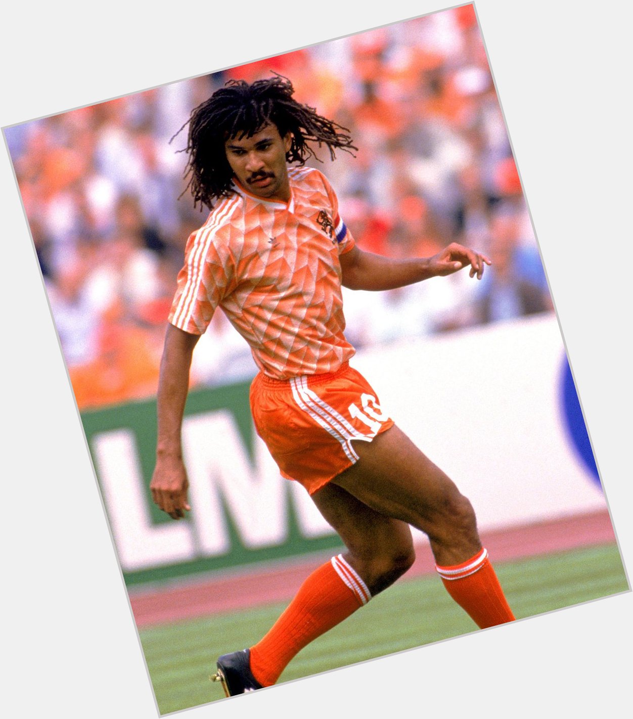 The kit. The hair. The class.  Happy 57th Birthday Ruud Gullit.  