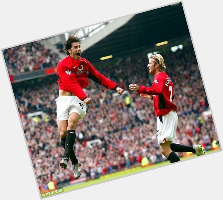 Happy 45th birthday to Ruud Van Nistelrooy, What a legend he was! All the best on your birthday     