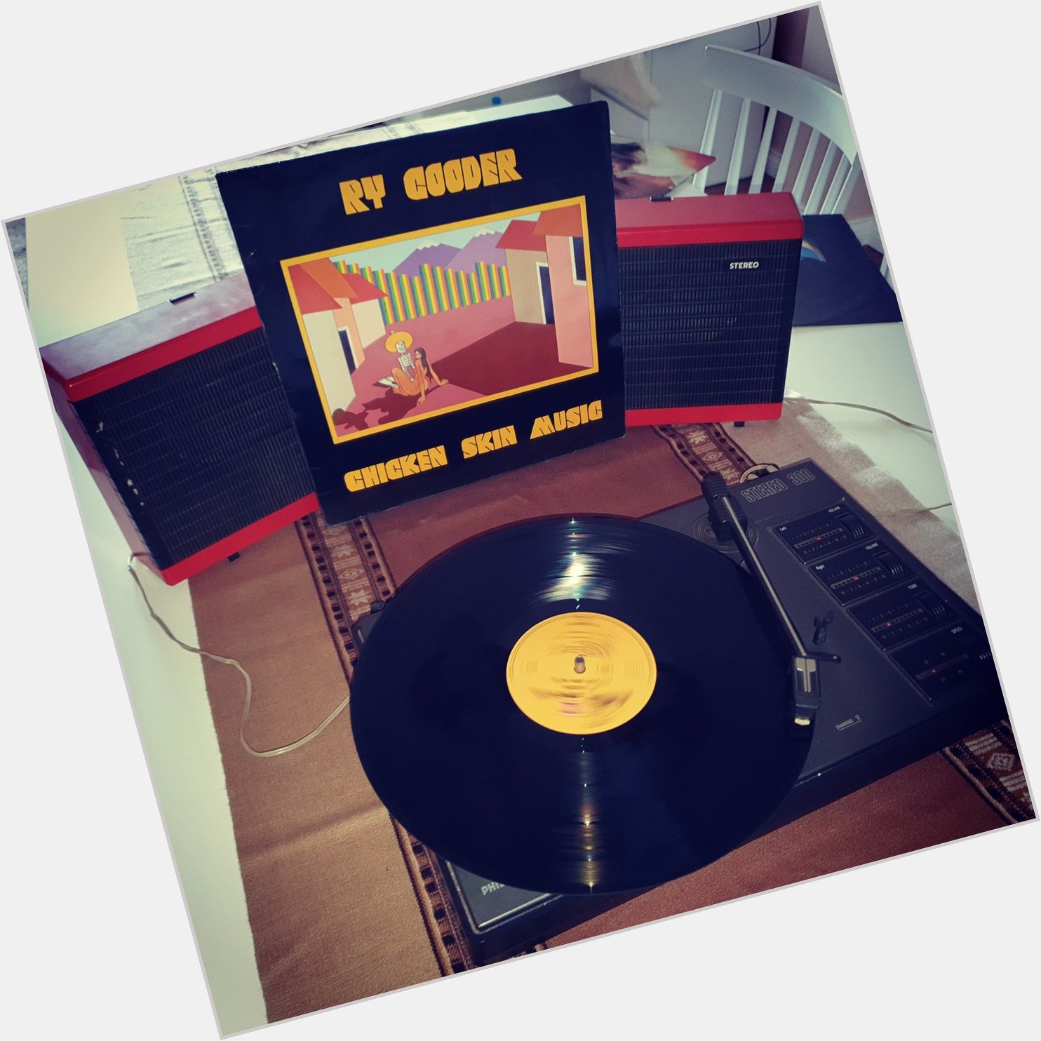 Happy Birthday Ry Cooder *74*! 
Chicken Skin Music (Reprise Records/1976)  