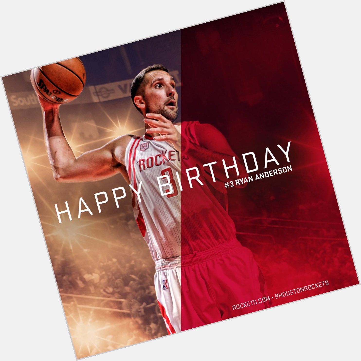 To wish a very Happy Birthday to Ryan Anderson!   