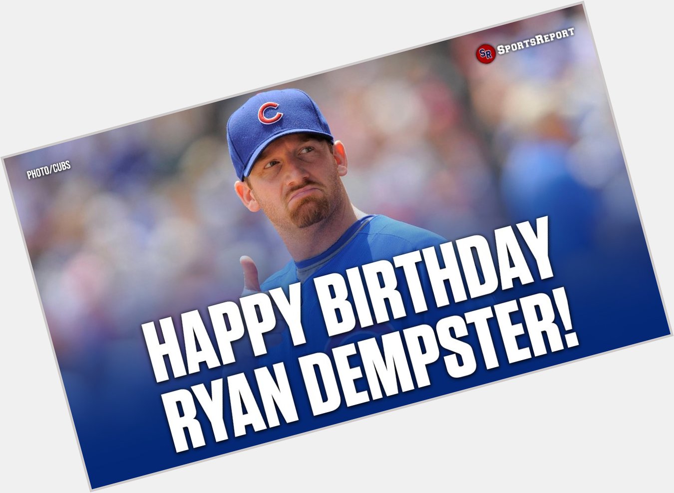  Fans, let\s wish Cubs great Ryan Dempster a Happy Birthday! 