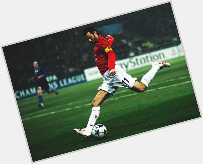 Happy birthday to Ryan Giggs, one of my favourite footballers ever, has inspired me to play the sport and love it. 