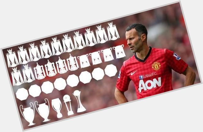 Happy birthday Ryan Giggs 41 years old today  