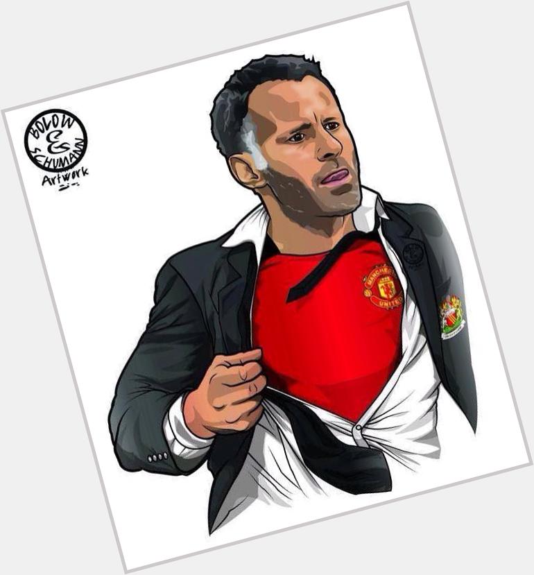 A very happy birthday too Legend Ryan Giggs 41 today You will always be a legend in our eyes xx 