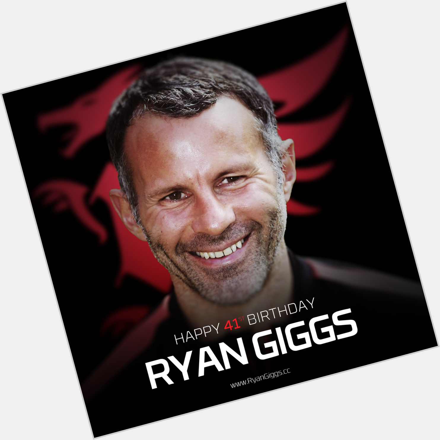Happy 41st birthday, Ryan Giggs. Send your wishes to assistant manager! 