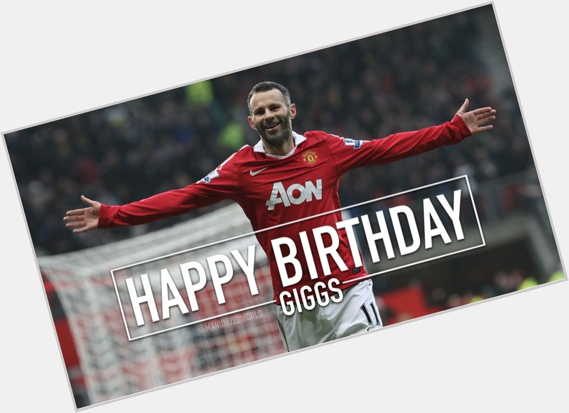 Happy 42nd Birthday, Ryan Giggs! 13x PL 9x Charity
Shield 4x FA Cup 3x League Cup 2x CL  