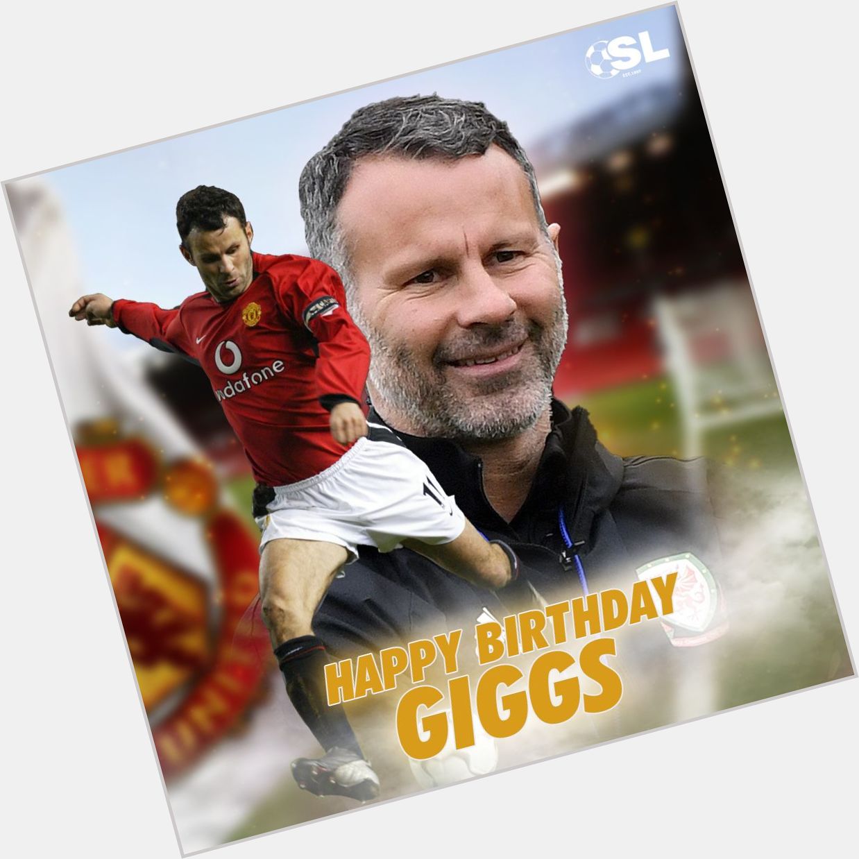  | Happy Birthday to Manchester United legend, Ryan Giggs! 