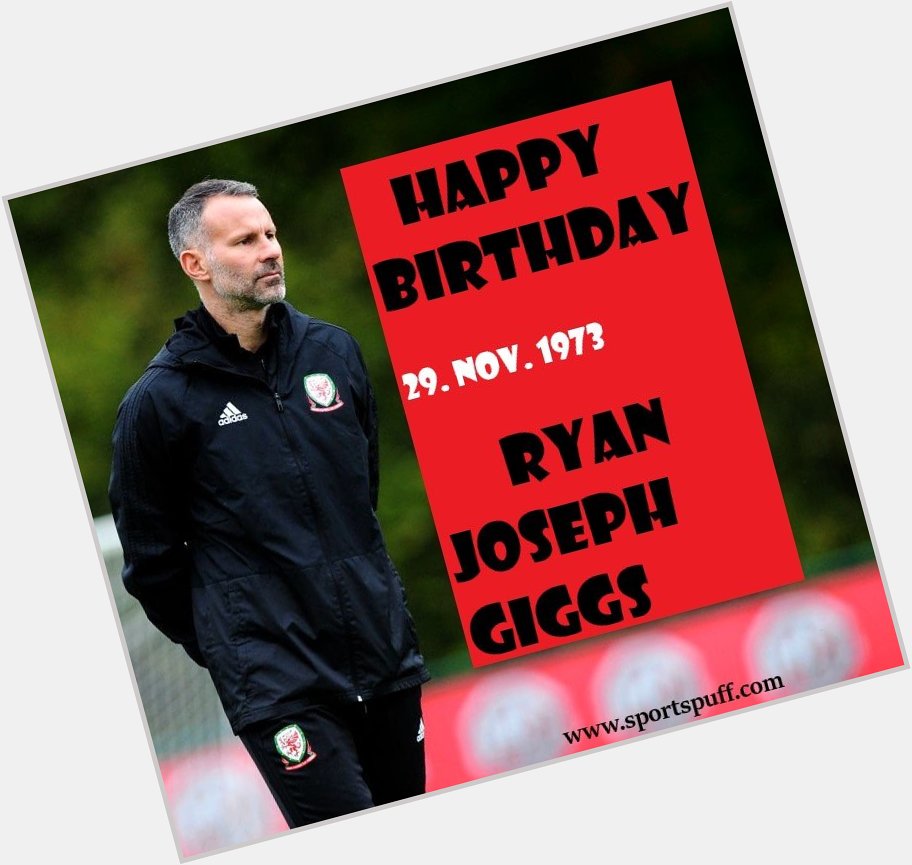 Wales manager Ryan Giggs spent his entire career at Manchester United.

Happy 46th Birthday Ryan Giggs! 