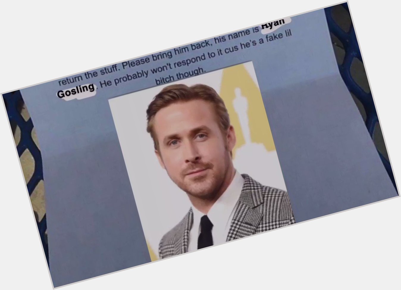 Happy Birthday to my king Ryan Gosling, who I have so many pictures of my phone gave me this: 