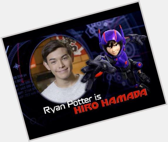 Happy 20th Birthday Ryan Potter!! The voice of Hiro. 