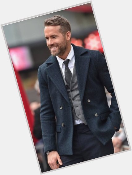  Happy Birthday to Ryan Reynolds.  Name a more dapper chap from Canada. We\ll Wait... 