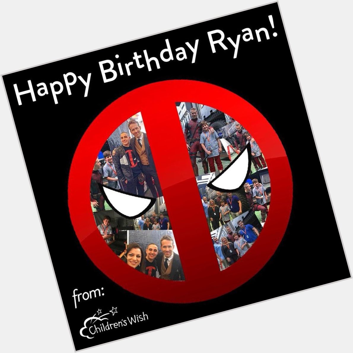   awesome happy birthday. Thank you for giving back Ryan Reynolds. 
