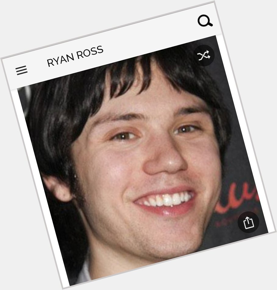 Happy birthday to this great actor.  Happy birthday to Ryan Ross 