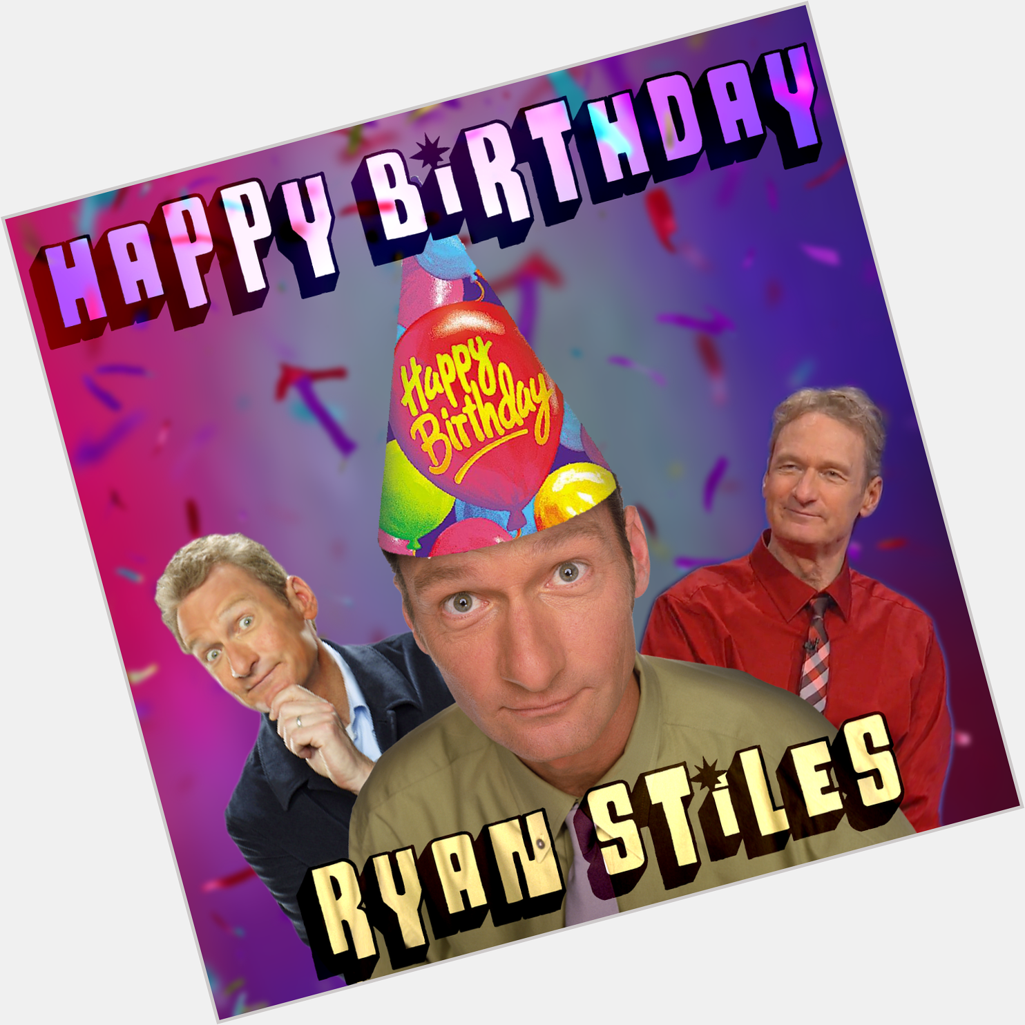 Happy Birthday to The Man. The Myth. The Legend. The Stick. The Moose. That Tall Guy. RYAN STILES! 