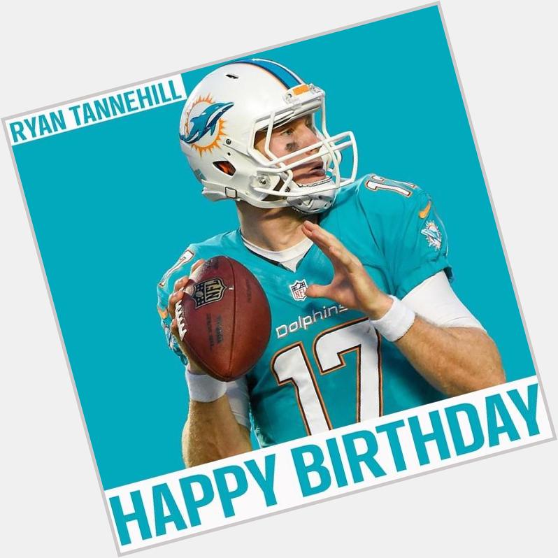 3 seasons. 11,252 yards. 63 TDs... 27 years old.

Happy Birthday, Ryan Tannehill! by nfl  