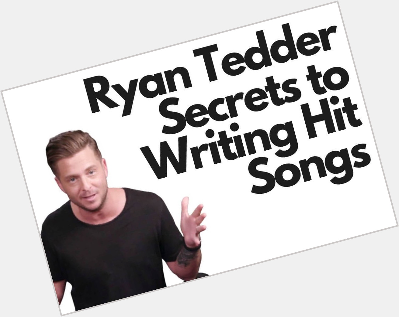 June 26:Happy 43rd birthday to singer,Ryan Tedder (\"Apologize\")
 
