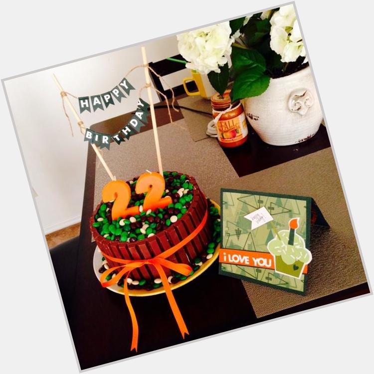 My spin on the Pinterest Kit Kat cake: Hunting Version

Happy birthday Ryan Tyler! 