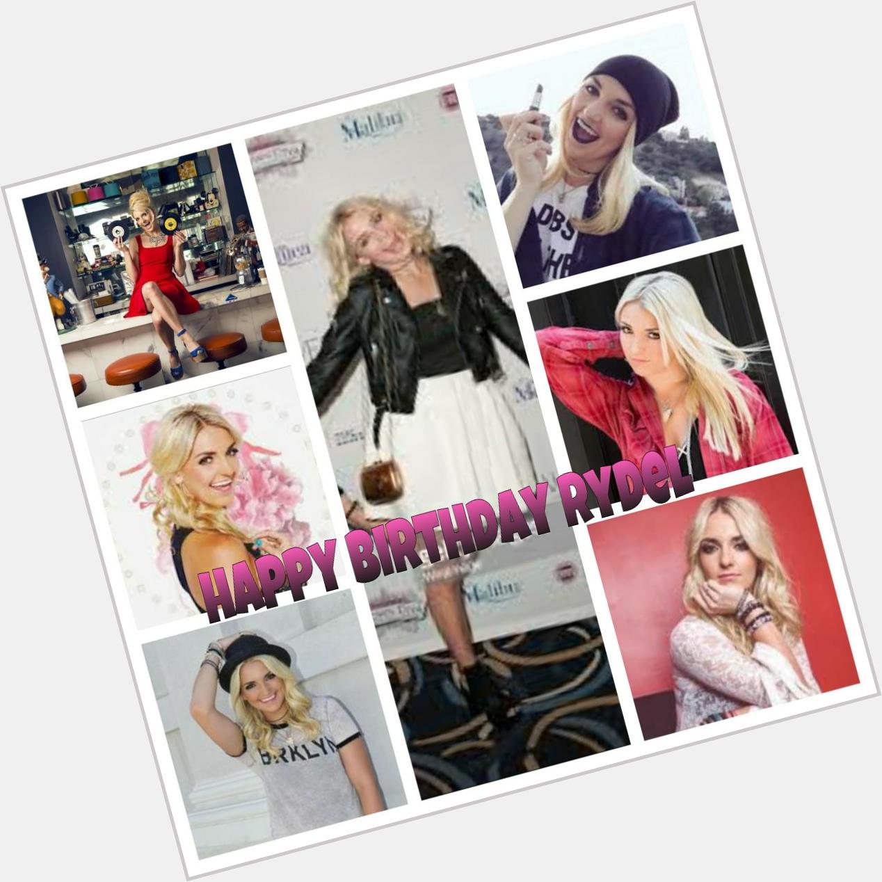 Today was born a beautiful woman who is always happy, she is my idol and called Rydel Lynch. Happy birthday 