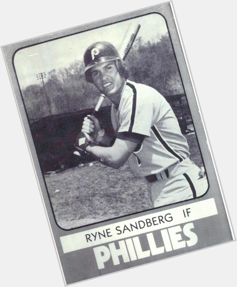  Happy Birthday to skipper and Reading Baseball HOF member Ryne Sandberg! 