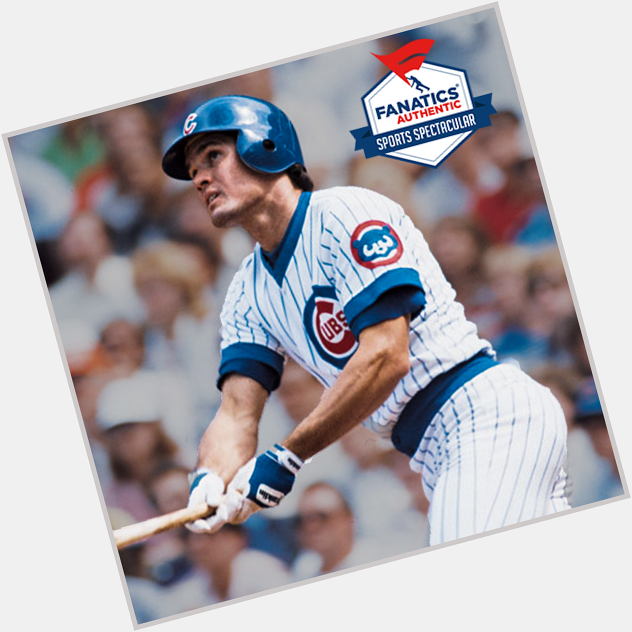 Happy Birthday to legend Ryne Sandberg. He\ll be appearing at our upcoming in Chicago on Nov. 21. 