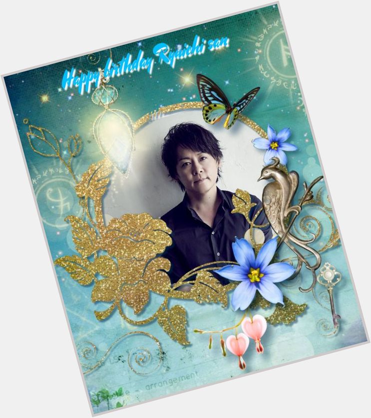 Very Happy Birthday wishes to Ryuichi Kawamura     