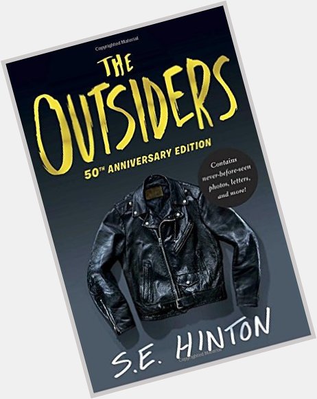 Celebrating today by reading The Outsiders. What are your favorite S.E. Hinton Books? Birthday 