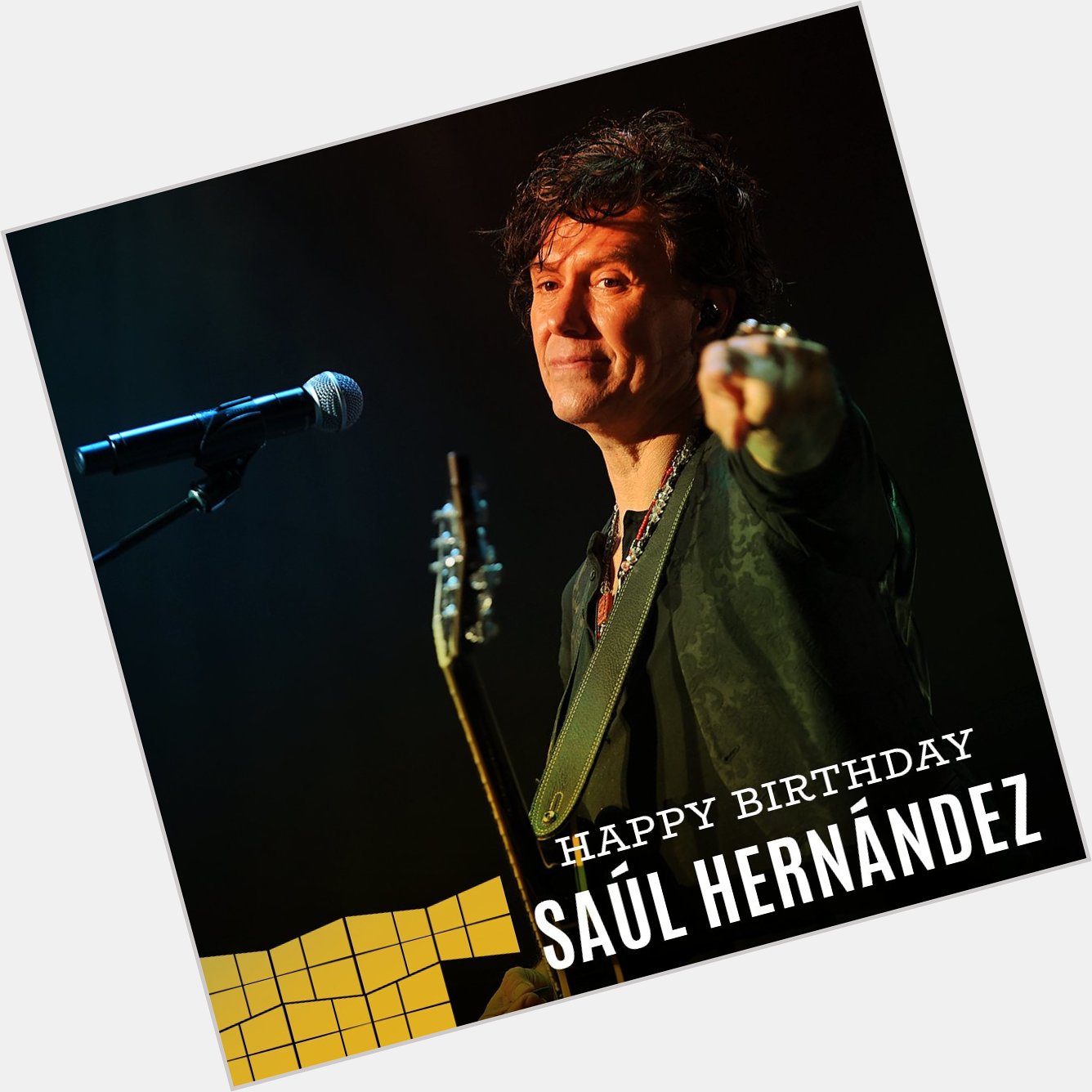 Happy Birthday Saúl Hernández of  