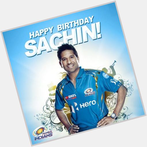 Happy Birthday to Sachin Tendulkar cricket Hero 