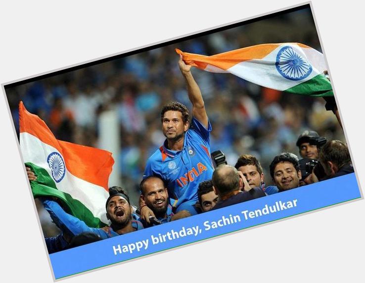 Happy birthday Sachin Tendulkar a true legend 