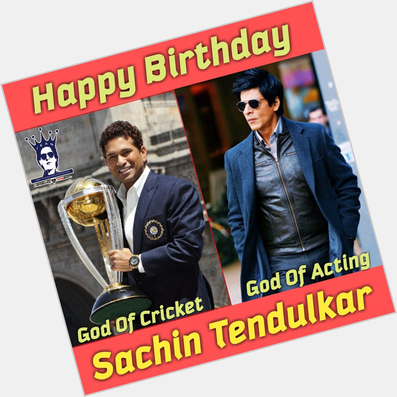 Here\s Wishing Sachin Tendulkar a very Happy Birthday     
