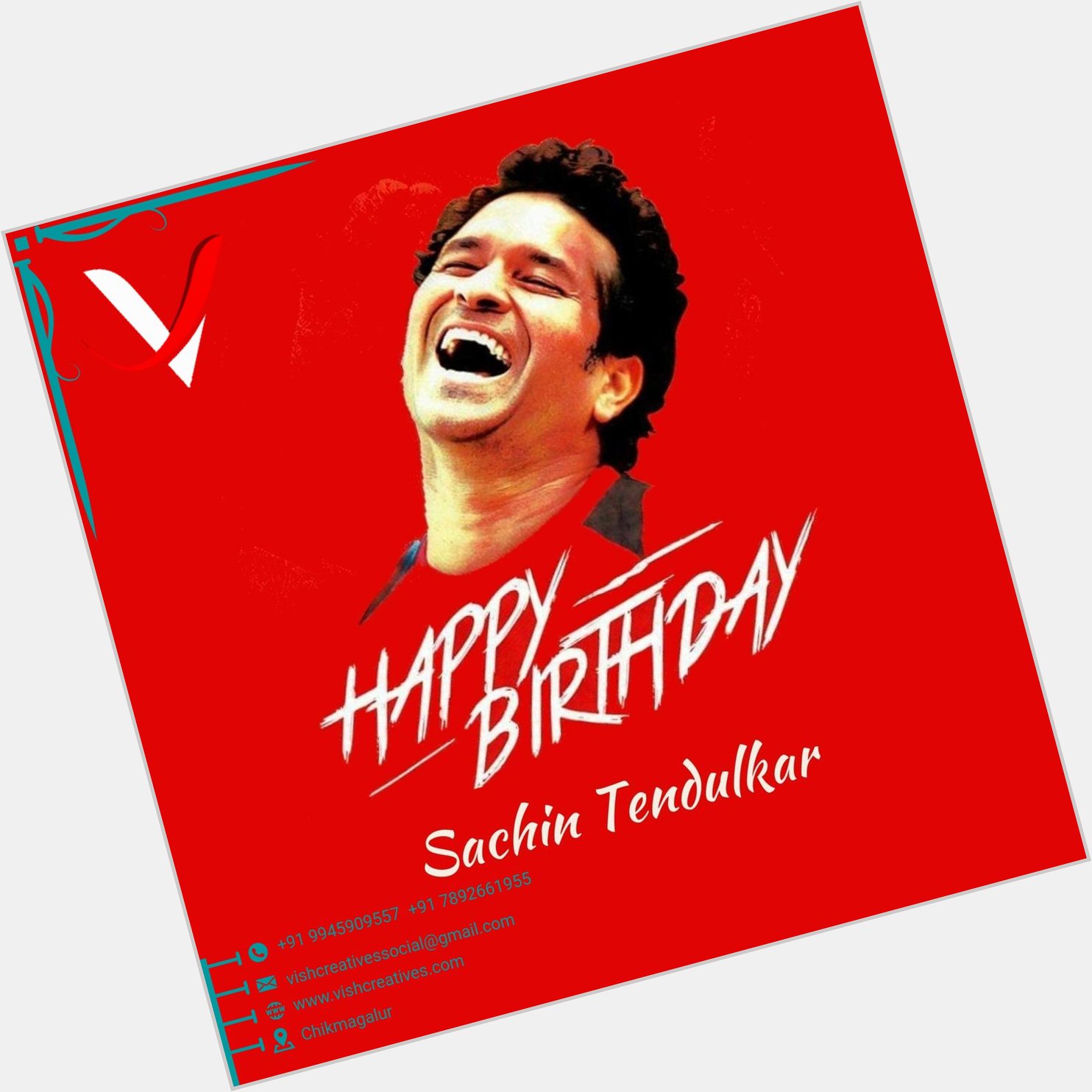 Happy Birthday Sachin Tendulkar   