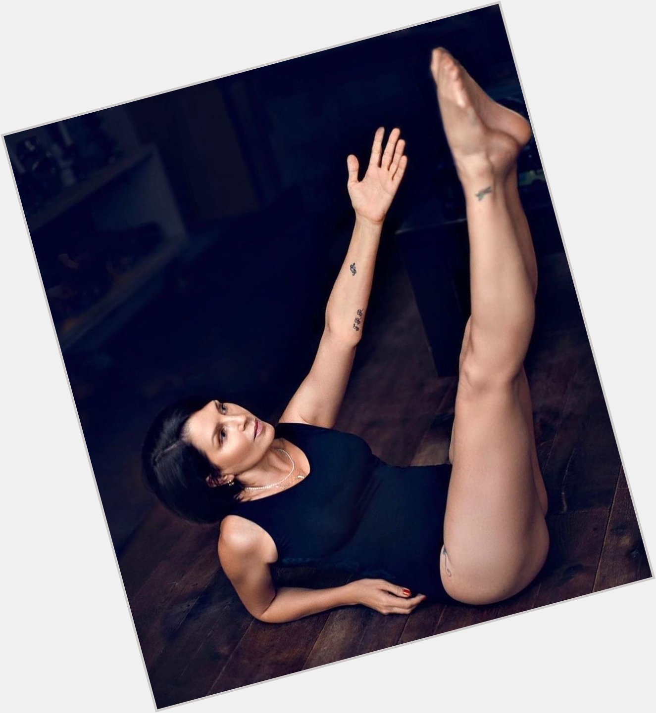 Happy birthday all over Sadie Frost and her own-brand yoga gear 
