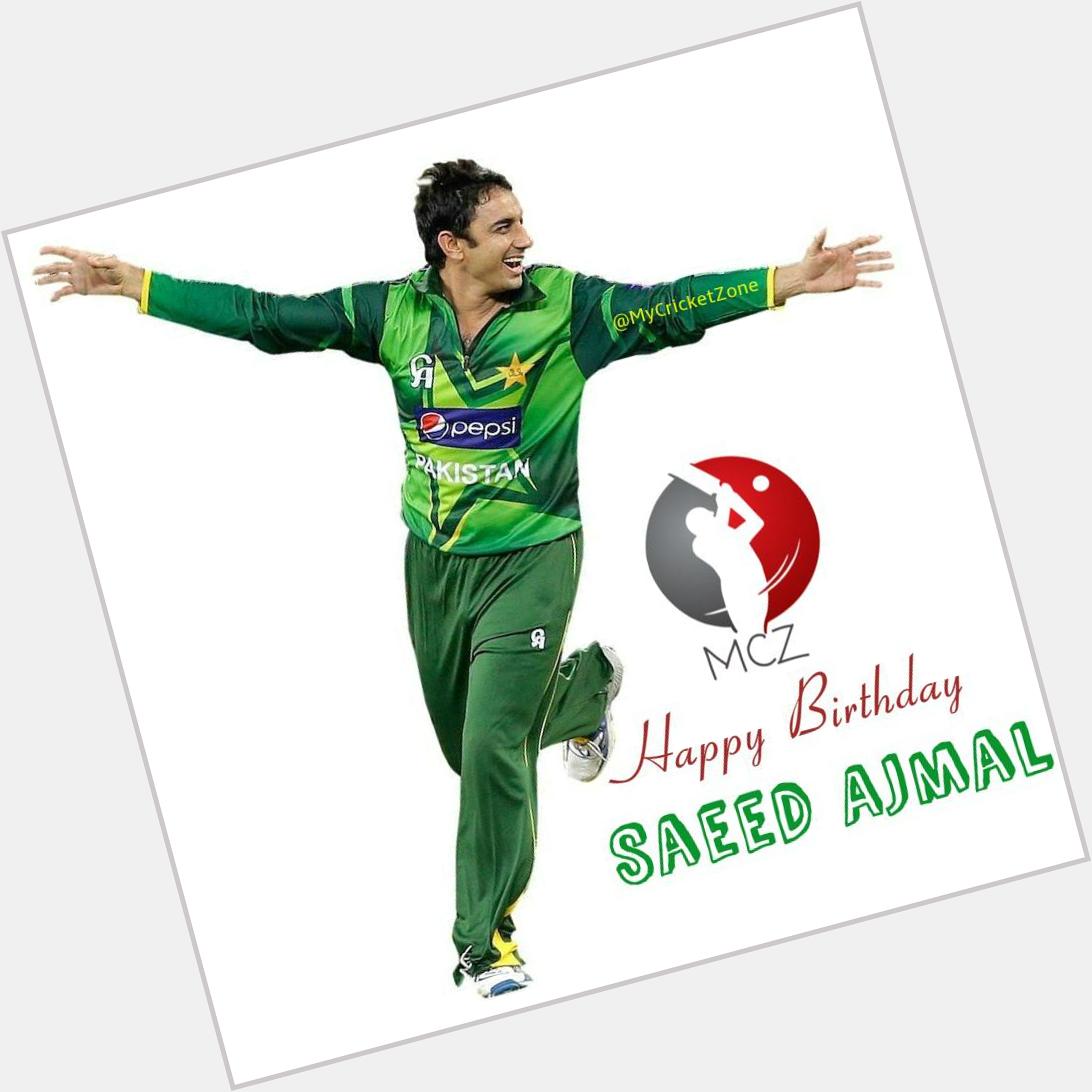 Happy Birthday Saeed Ajmal !!! 
