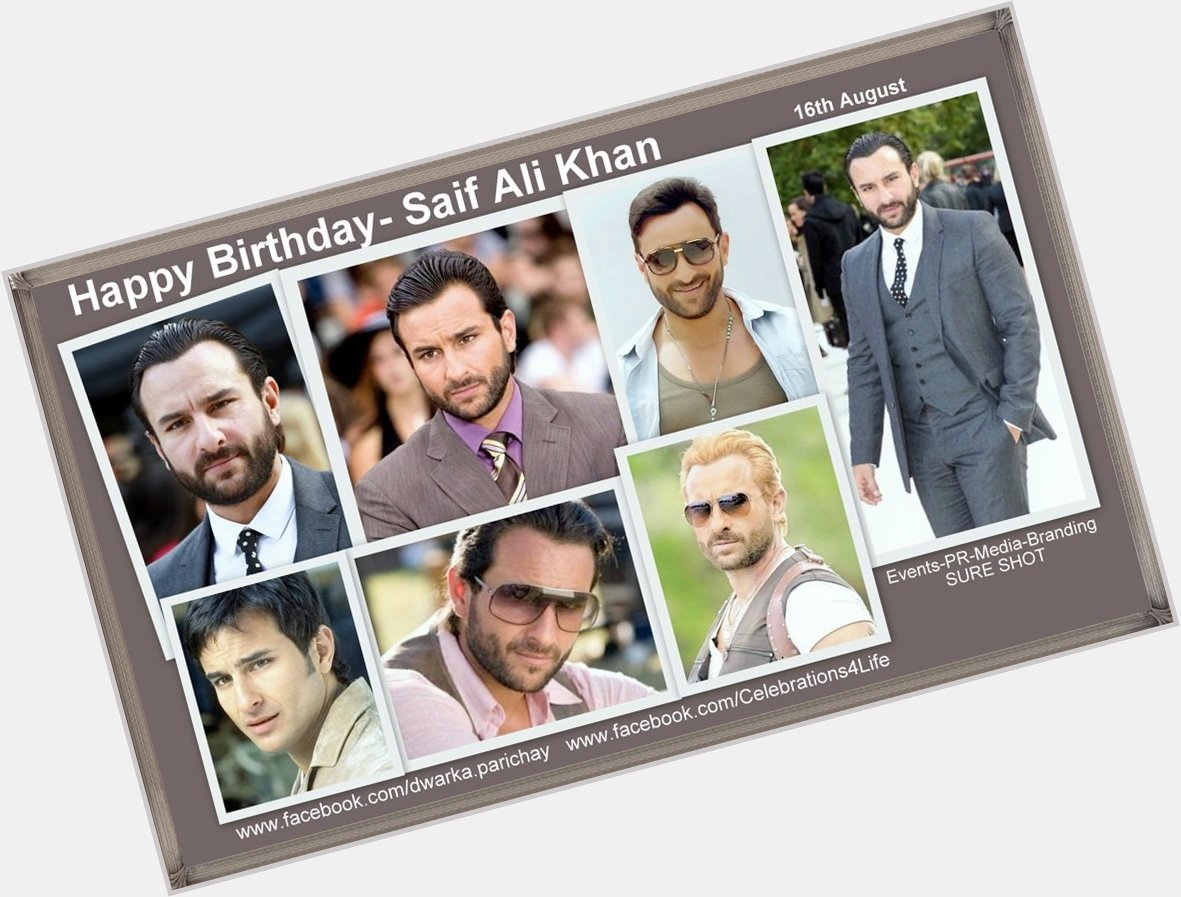 Happy birthday to you Saif Ali Khan     long live 