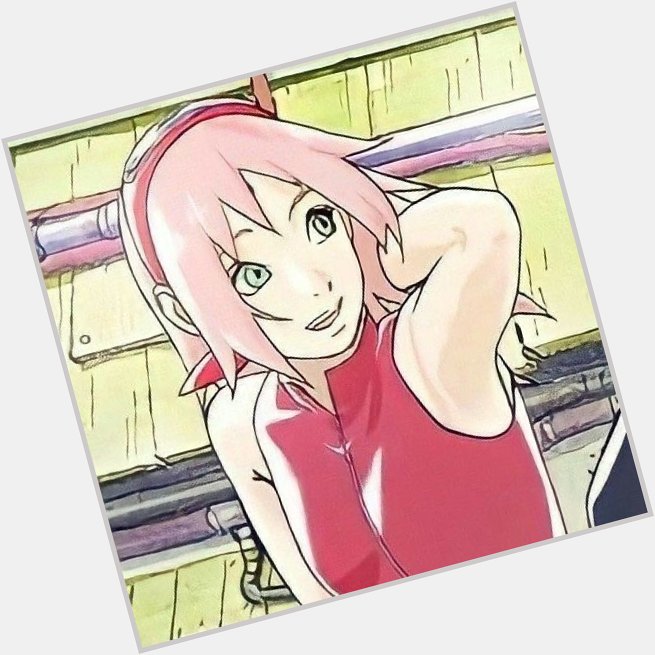 Happy Birthday to Sakura  one of my favorite females in Naruto  