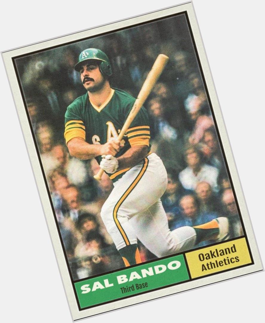 Happy 71st birthday to Sal Bando 