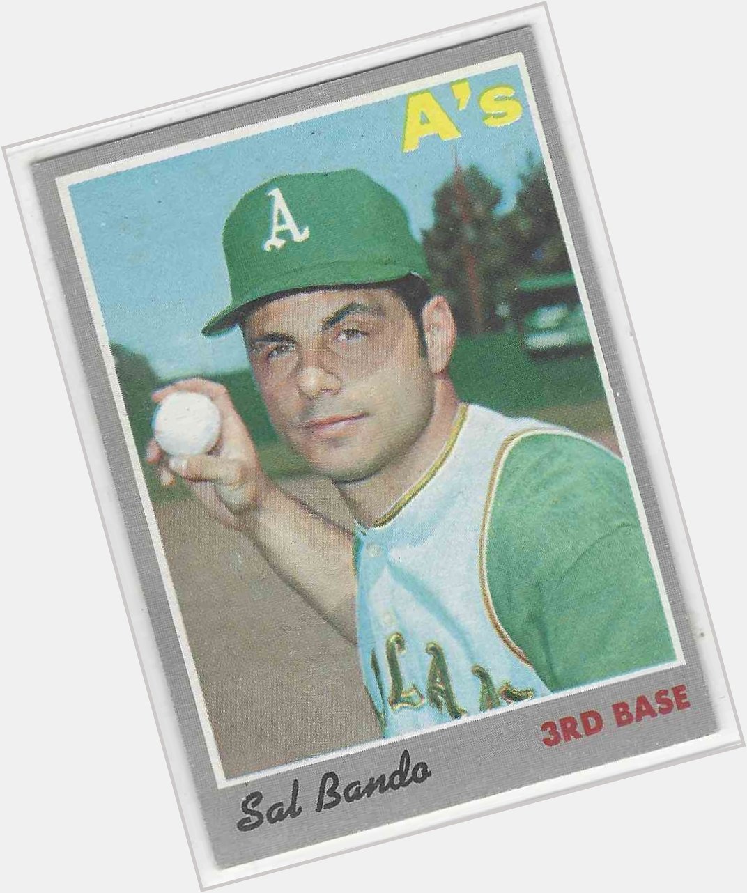 Happy 77th birthday to Sal Bando  