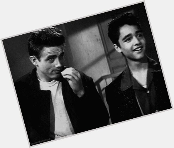 Happy Birthday James Dean! Here with fellow bisexual and Rebel Without A Cause co-star Sal Mineo. 