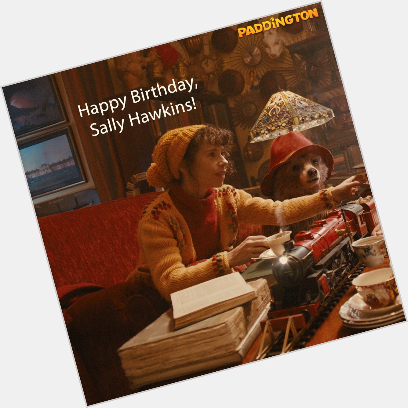 Happy birthday Sally Hawkins! We hope it\s filled with magic and smiles and unicorns.  Because well, unicorns. 