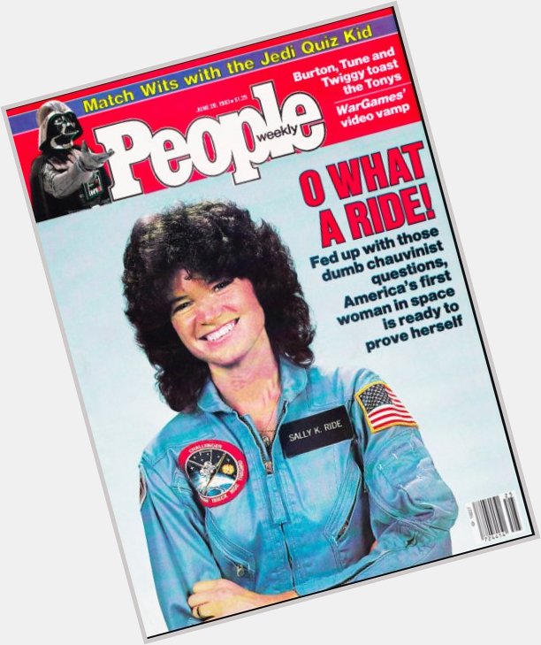 Happy Birthday Sally Ride.  Today she would of been 66. An inspiration to women and lgbt. 