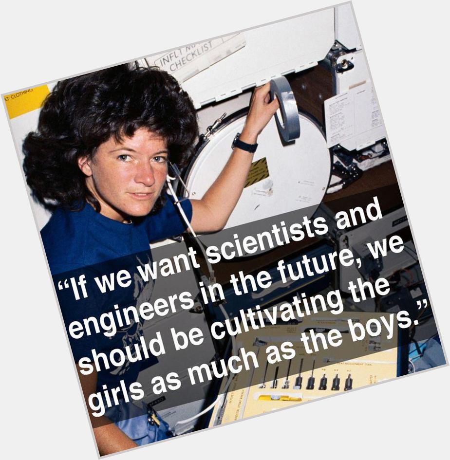 Happy Birthday, Sally Ride! (photo: Mashable) 