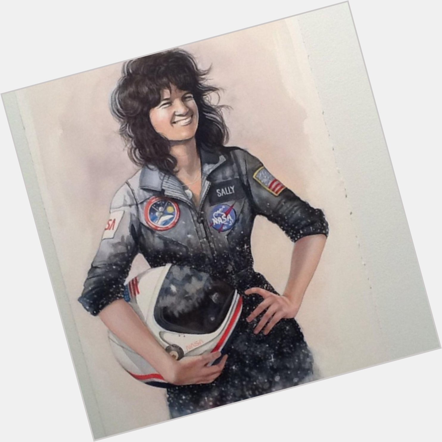 Happy Birthday, Sally Ride! (Check out this beautiful print at  