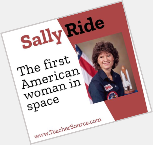 Happy birthday, Sally Ride!  
