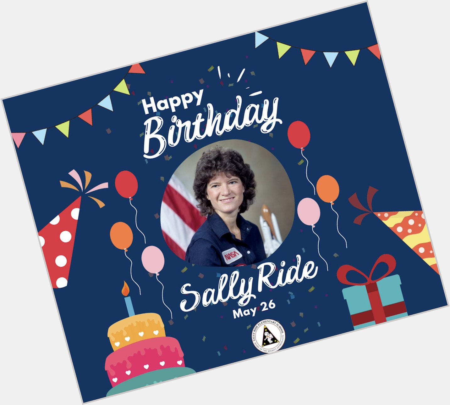 Happy Birthday Sally Ride!
*****
¡Feliz Cumpleaños Sally Ride!

 
