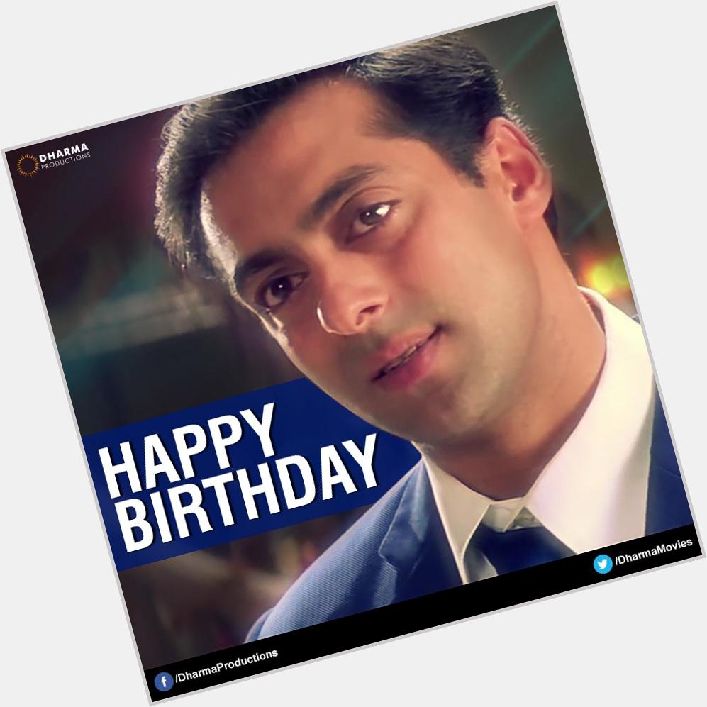 Wishing Salman Khan Happy Birthday! 