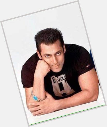 Happy Birthday Salman khan you the best in the world  