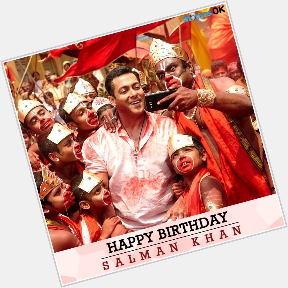 Here\s wishing a happy birthday. Tell us your favourite Salman Khan movie. 