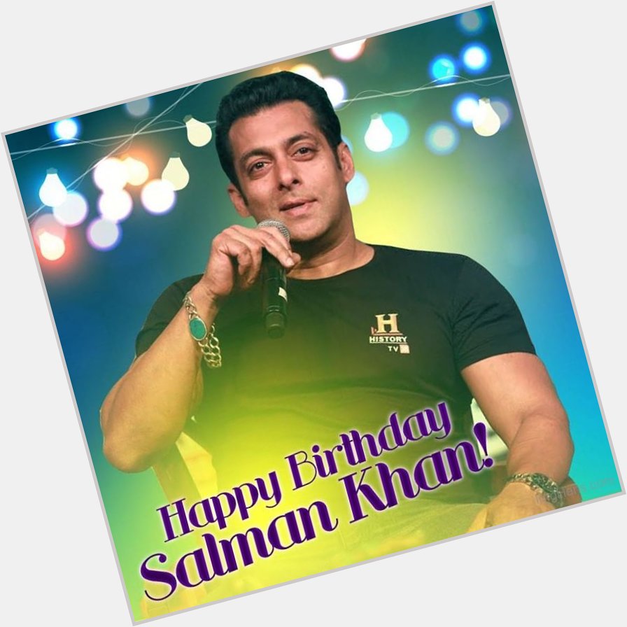Salman Khan\s 50th birthday today.

Happy Birthday Dear Salu Bhai... 