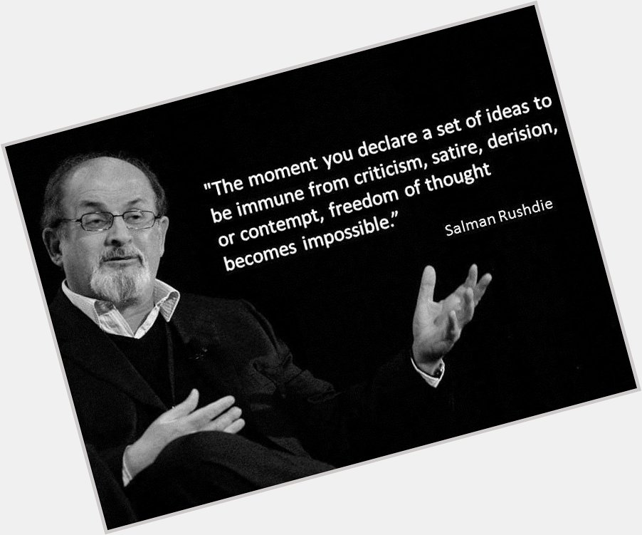 Happy birthday Salman Rushdie! You can find his books in the Adult Fiction Section!   